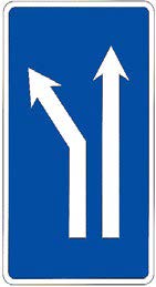 BIFURCACIÓN HACIA LA IZQUIERDA EN CALZADA DE DOS CARRILES